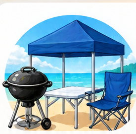 BBQ機材レンタル